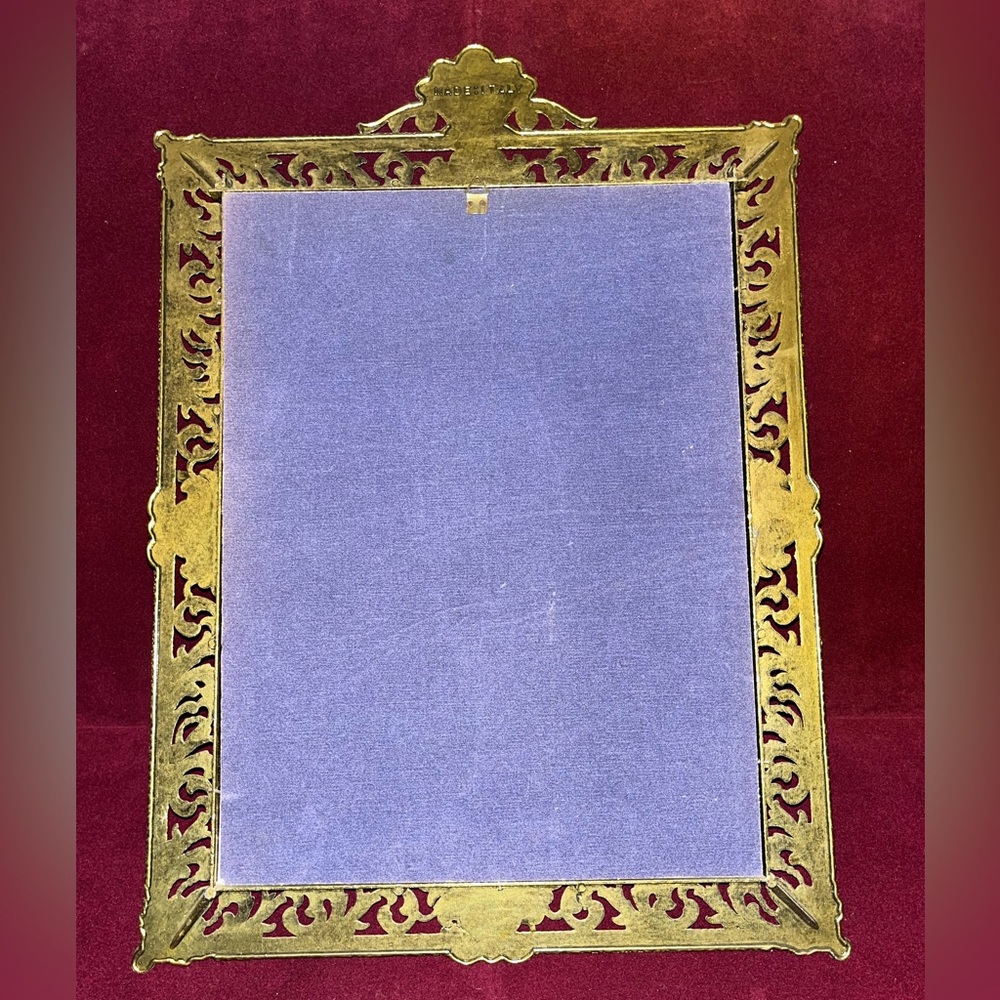 Vintage Made In Italy Praying Child Picture in Frame - Picture 4 of 9